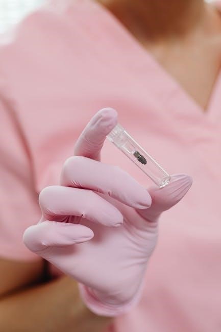 a nurse is providing instructions about bowel cleansing with polyethylene